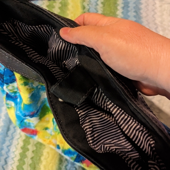 Thirty-one bag purse multicolor painting flower design - Picture 5 of 7